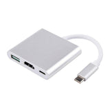 Max New Type-C to VGA PD USB C Hub Adapter Dock for Type-c Port Laptop Notebook