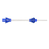 Maxbell Bike Wheel thru Axle Adaptor for Truing Stand Universal Cycling 12/15/20mm Blue