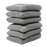 Maxbell Car Wax Applicator Pad with pocket for cleaning Furniture Gray