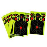 Max Maxb 10 Pieces Splatter Reactive Self Adhesive Shooting Targets Gun Rifle Pistol