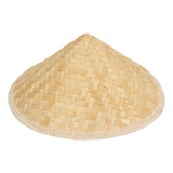 Maxbell Bamboo Braided Hat Weaved Hard Shell Hat Sun Hats Wall Decoration Painting 30cmx20cm