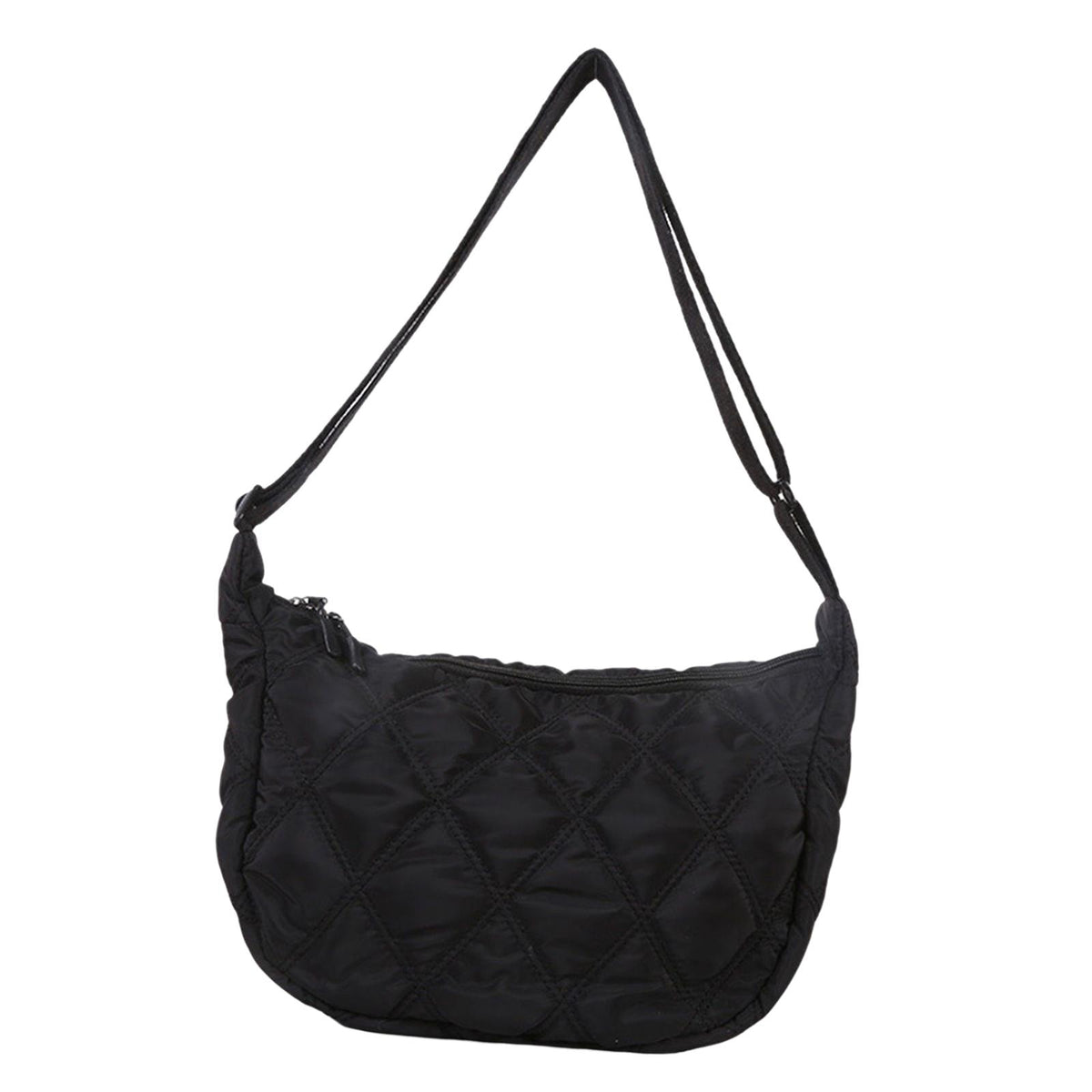 Maxbell Lady Women Crossbody Bags Summer Beach Y2K Oxford Cloth Shoulder Bag Black