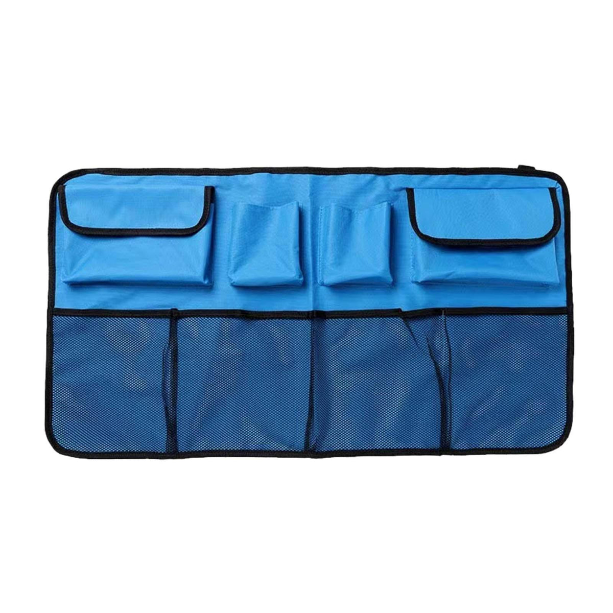 Maxbell Car Backseat Organizer Backseat Hanging Organizer for SUV Travel Phones net bag Blue