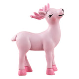 Max Resin Sculpture Lovely Horse Figurine For Home Office Tabletop Ornament Pink