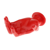 Maxbell 3D Guitar Holder Bracket Instrument Stand Rack Acoustic Studio Decoration red left