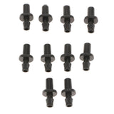 Max Irrigation Connector Joiner 10pcs Pipe System Barb Drip Tee Hose Coupling Single Barb