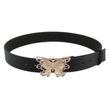 Maxbell 41inch Length Women PU Leather Waist Belt Pin Buckle Waist Band for Dating Aureate