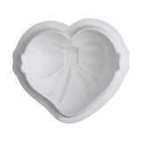 Maxbell 3D Heart Shaped Cake Mould Bakeware Chocolate Mold for Mousse Cake Ice Cream 136x108x58mm