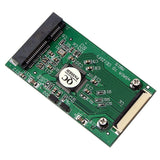Max Mini MSATA PCI-E 1.8" SSD To 40 Pin ZIF CE Cable Adapter Converter Card