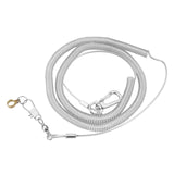 Maxbell Bird Harness Foot Chain Leash Kit Pet Durable Anti-Off for Outdoor Training 4.5MM+6M