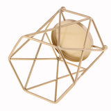 Max Golden Geometric Candlestick Holder Nordic Style Candles Stand Decor Middle
