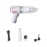Maxbell Cordless Hand Car Vacuum Cleaner USB Charging Durable White Basic