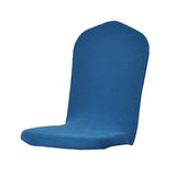 Maxbell One-piece Dining Room Chair Cover Protector Banquet Chair Slipcover Blue