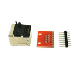 Max RJ45 Connector PCB and Breakout Board Kit Check Ethernet  Not Weld