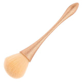Maxbell Soft Makeup Nail Dust Remover Powder Cleaning Brush Nail Art Tools Gold