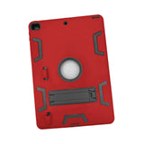 Maxbell Tablet Cover Silicone with Pencil Holder Accessories Protective Tablet Cases Red