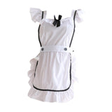 Maxbell Maid Apron Lingerie Uniform Cosplay Costume for Women Gift No knee socks