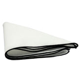 Maxbell White Handkerchief Pocket Towel Groom Suit Accessories Hanky Pocket Square Black