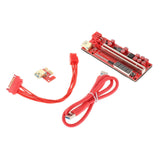 Maxbell PCIe Riser 1x-16x Coin Mining USB 3.0 Cable Stable Connection for Win7 8 10