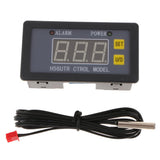 Max AC200 LCD Digital Temperature Temp Controller -55-120 Blue 5A With Cover