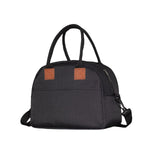 Maxbell Insulated Lunch Bag Durable Lunch Box for Camping Outdoor Travel Black