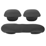 Maxbell 1Set Breathable Car Seat Covers Pad Seats Cushion Luxurious Universal Black