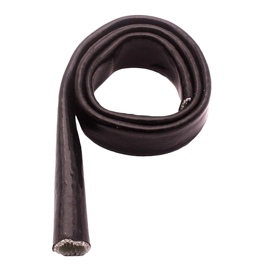 Maxbell 1m Fire Sleeve Braid Flame Heat Shield Turbo 1"inch ID:25MM Fuel Hose