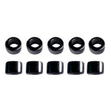 Max 10pcs Fishing Rod Guides Ring DIY Pole Guide Repair Black Cylindrical 05