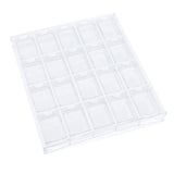 Max Empty Plastic Nail Art Tips Storage Case Jewelry Decor Container Clear