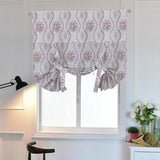 Max Double-sided Jacquard Blackout Roman Shades Window Curtains 2