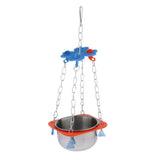 Max Bird Parrot Water Feeder Feeding Food Bowl For Conures Cockatiels Love Birds