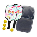 Maxbell Premium Pickleball Paddles Set Lightweight for Indoor and Outdoor Tournament Butterfly