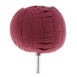 Max Sponge Drill Round Polishing Foam Pads Buffing Wheel for Car Wheel Dark Red