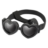 Maxbell Dog Goggles Wind Protection Cat Glasses Waterproof Small Dog Sunglasses Black