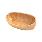 Maxbell Sushi Dish Multipurpose Wooden Sushi Boat for Kitchen Table Home Decor Party 15cmx8cm