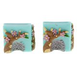 Max 2Pcs Cute Miniature Fairy Garden Ornaments Decor DIY Cherry Tree House B