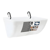 Maxbell Waterer Bucket Feeders Drinking Fountain Water Dispenser feed Trough White