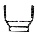 Maxbell Carbon Fiber Car Console AC CD Cover Trim Sticker for Ford Mustang 15 16 17