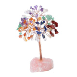 Maxbell Feng Shui Money Tree Farmhouse Bedroom Office Wedding Stone Bonsai Tree Colorful