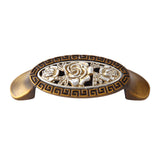 Max Europe Style Vintage Carved Patterns Door Cabinet Drawer Pull Handle Knob 4