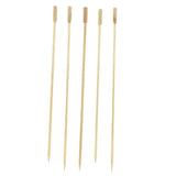 Max 5Pcs/set Stainless steel Cocktail Picks Cocktail Fruit Sticks Bar Tools Square -Gold