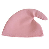 Maxbell Unisex Adult Kids Christmas Elf Hat Cloth Cap Xmas Holiday Costume Pink