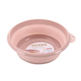 Maxbell Portable Folding Washbasin Outdoor Collapsible Dish Tub Bucket Pink