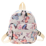 Maxbell Fashion Small Backpack Girls Daypack Knapsacks Rucksack Handbag for Vocation Colorful Butterfly