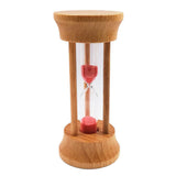 Maxbell Cute Sandglass Hourglass Sand Clock Timers Desktop Clock 3 Minutes Red - Aladdin Shoppers