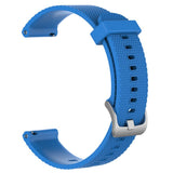 Max Soft Silicone Watch Band with Quick Release Pins 22mm for Polar Sky Blue