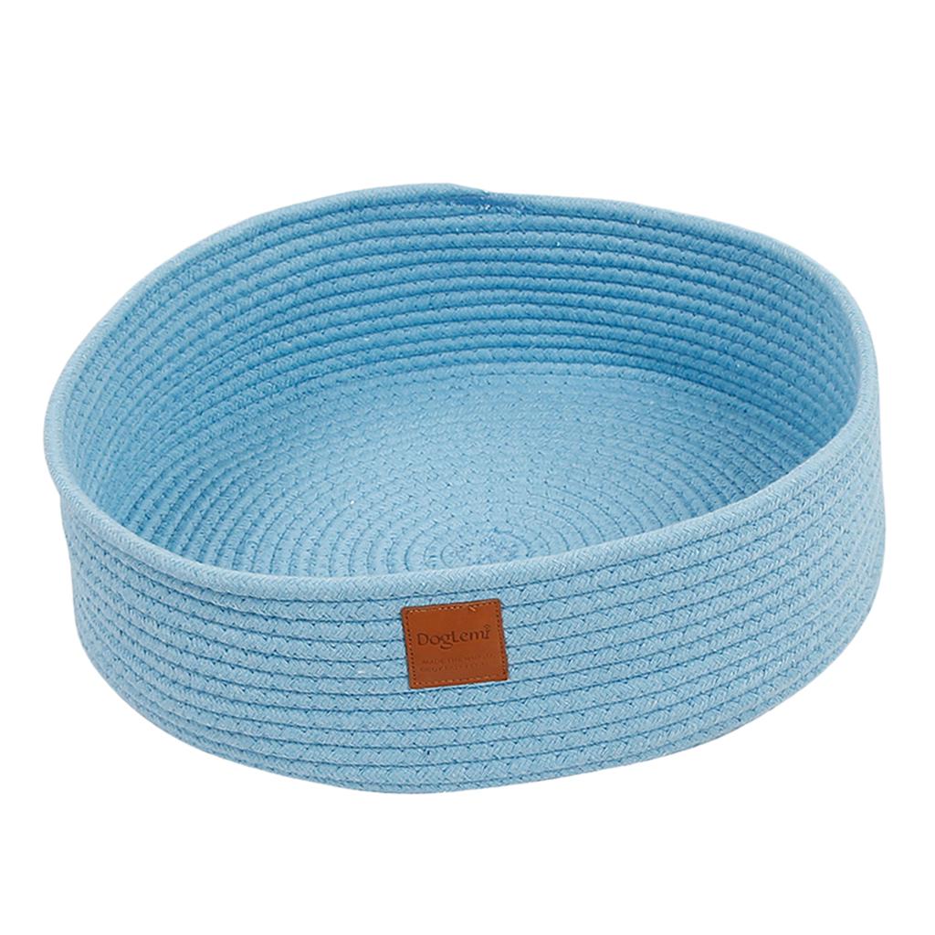 Maxbell Cat Sleeping Cozy Bed Cat Paw Scratcher Bed Nest House For Cat Kitten Blue