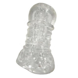 Maxbell Clear Silicone Men Delay Lasting Trainer Exerciser Expander Massager Toy 05