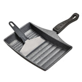 Maxbell Omelet Pan Cooking Tools Portable Curved Bottom for Household Picnic Party