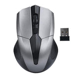 Max 2.4 G High Precision Wireless Optical Mouse Receiver Win/Mac/Android Gray